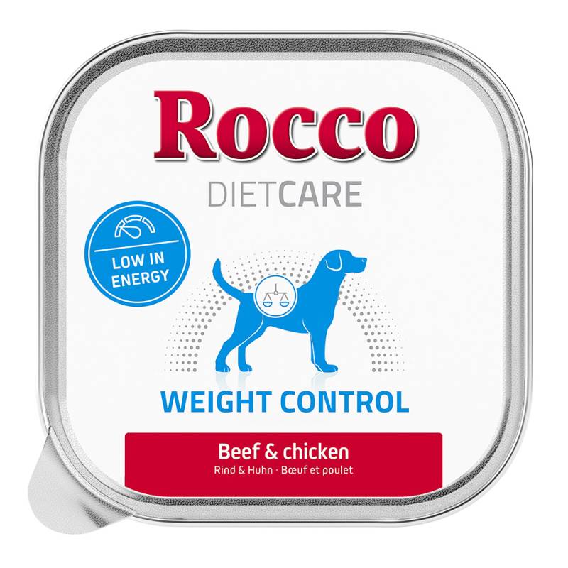 15% Rabatt! NEU: Rocco Diet Care 10 x 150 g zum Probierpreis Weight Control beef and chicken von Rocco Diet Care