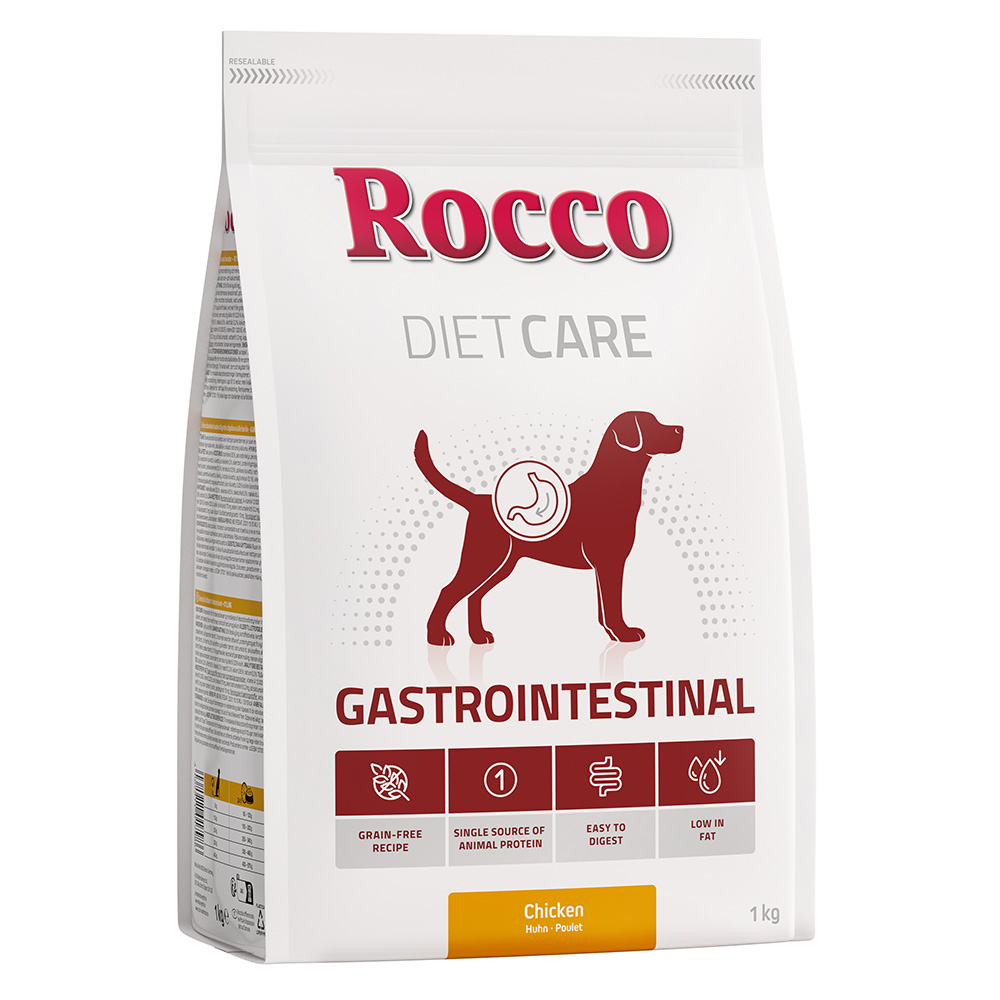 3 + 1 gratis! Rocco Diet Care 1 kg  Gastro Intestinal Huhn 1 kg von Rocco Diet Care