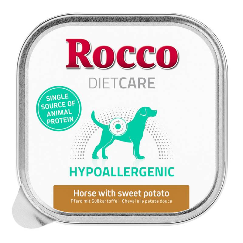 Rocco Diet Care Hypoallergen Pferd Schale 150g 10 x 150 g von Rocco Diet Care