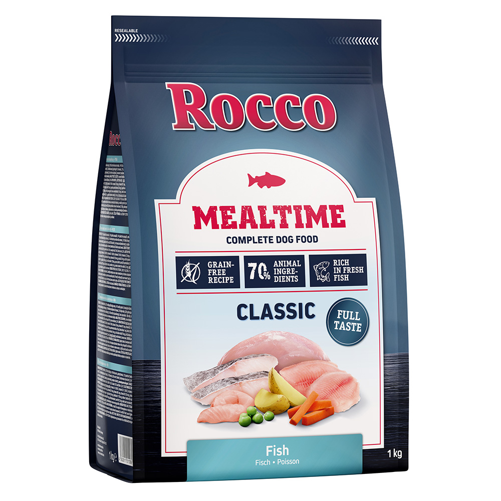 10% Rabatt! Rocco Mealtime 1kg zum Probierpreis! - Mealtime 1 kg Adult Fisch von Rocco