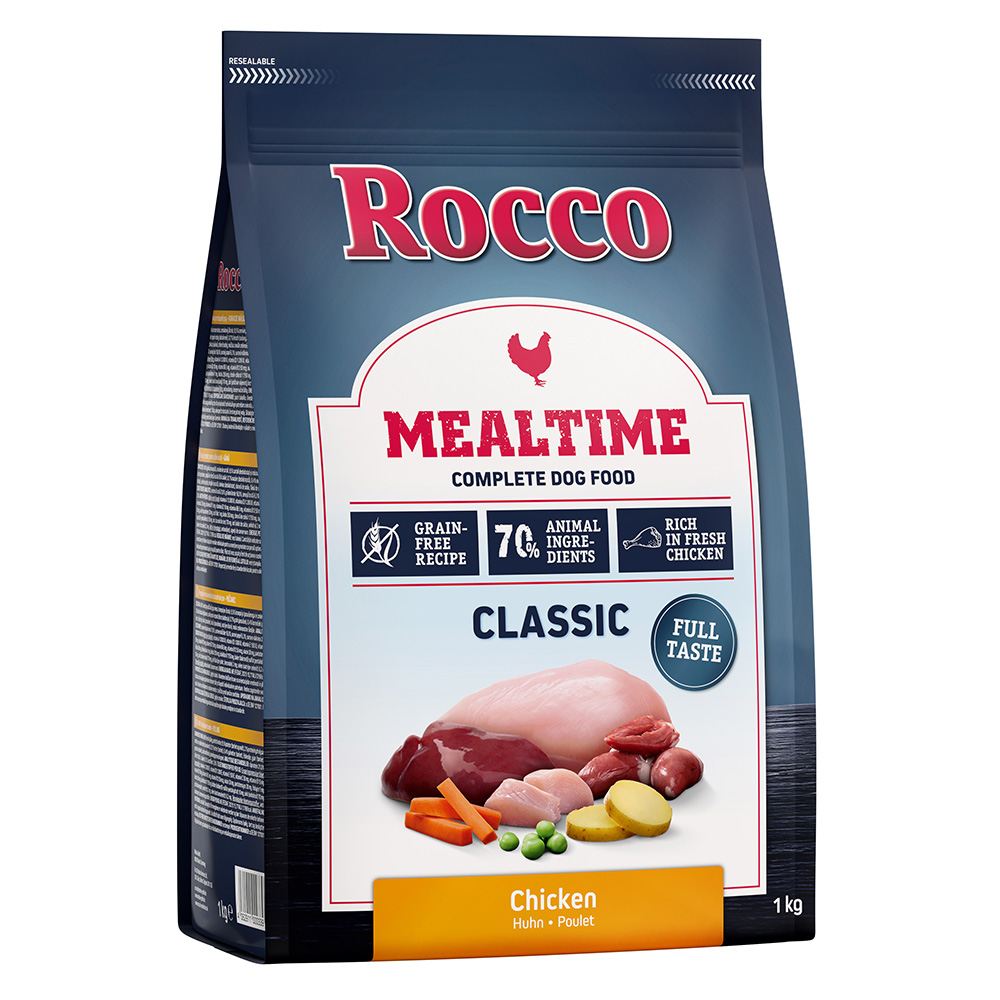 10% Rabatt! Rocco Mealtime 1kg zum Probierpreis! - Mealtime 1 kg Adult Huhn von Rocco