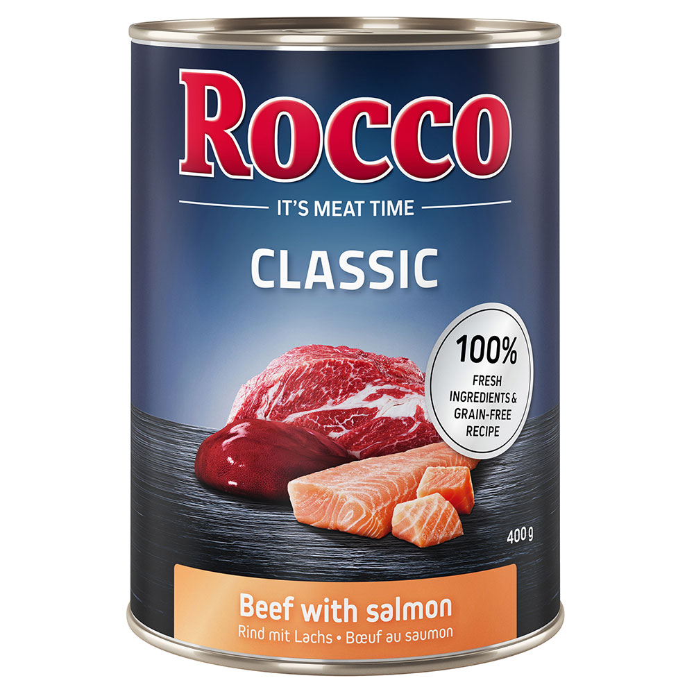 15% Rabatt! Rocco Classic Rind 6 x 400 g zum Probierpreis! - Rind mit Lachs von Rocco