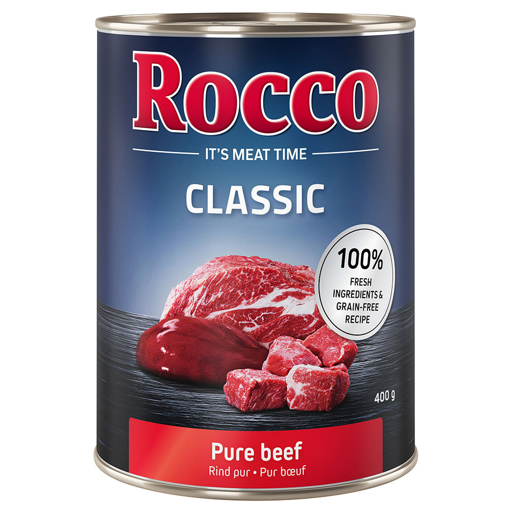 15% Rabatt! Rocco Classic Rind 6 x 400 g zum Probierpreis! - Rind pur von Rocco