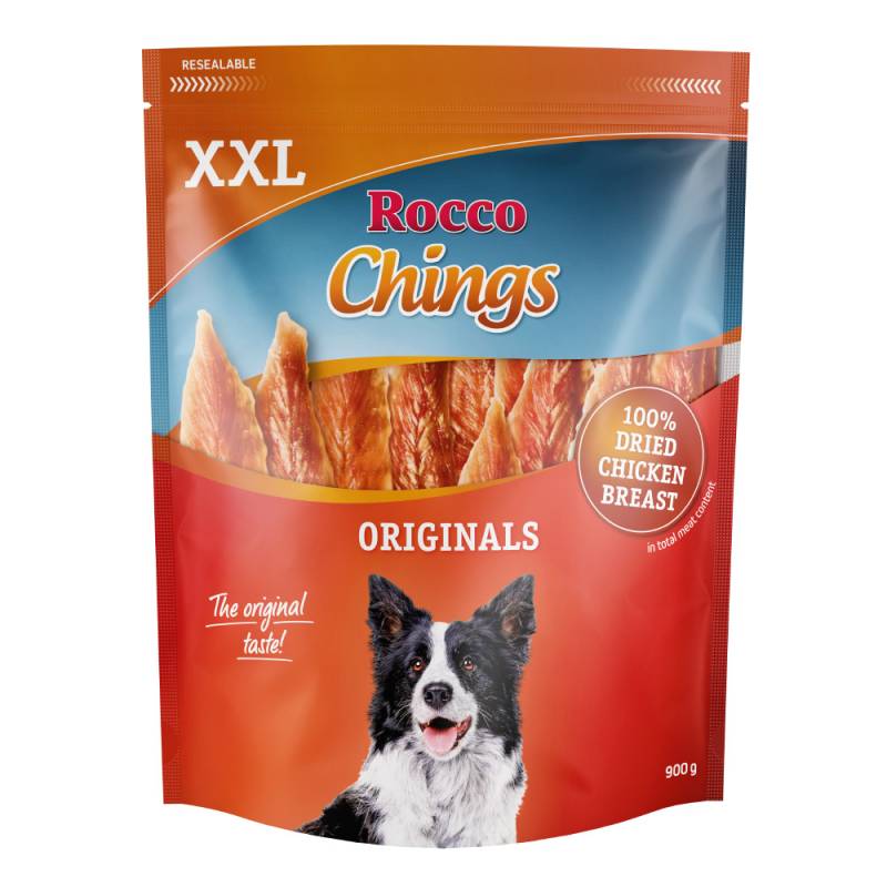 15% Rabatt - Rocco Snacks XXL zum Sonderpreis! - Chings Hühnerbrust getrocknet 900 g von Rocco