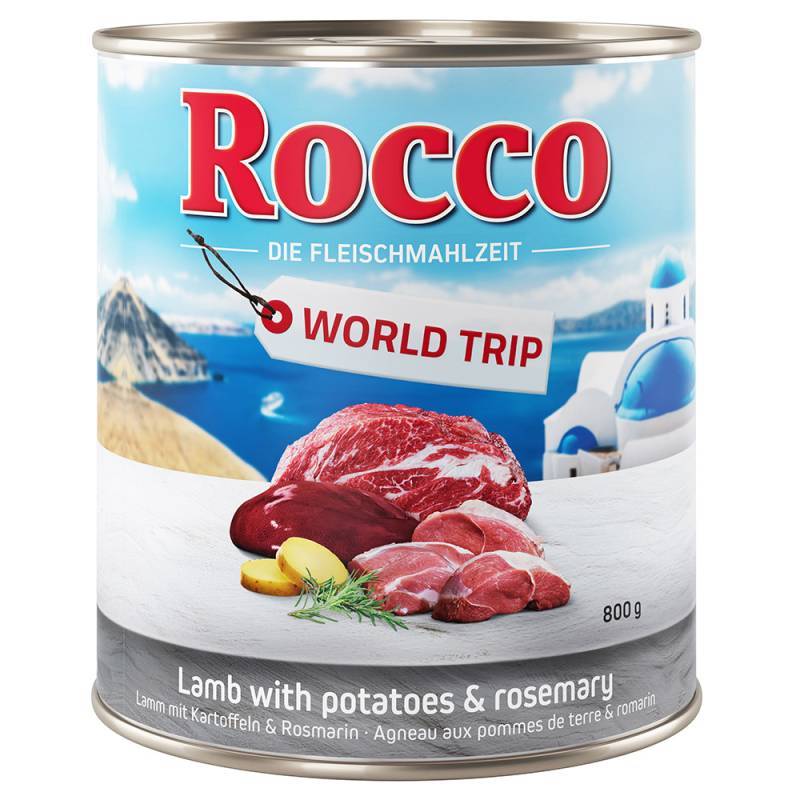 20 + 4 gratis Sparpaket Rocco Menü & World Trip 24 x 800 g - World Trip Griechenland von Rocco