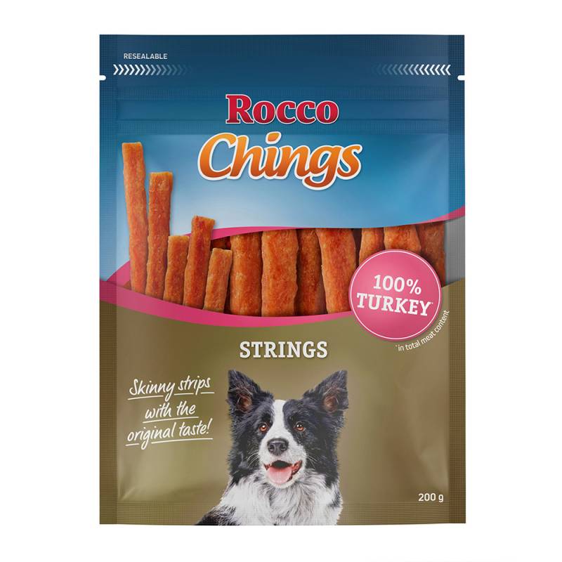 Rocco Chings Strings 150 / 200 g - Sparpaket % - Truthahn 4 x 200 g von Rocco