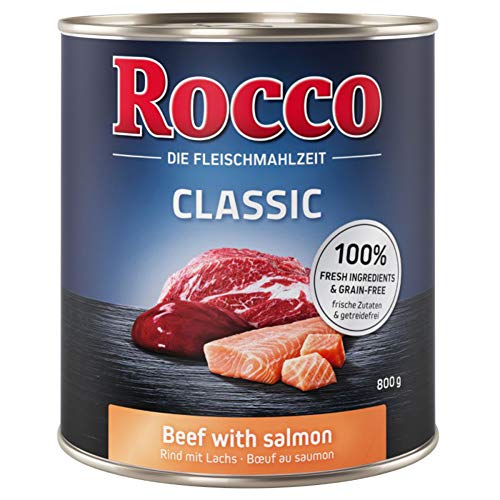 Rocco Classic Rind mit Lachs 24 x 800g von Guoml