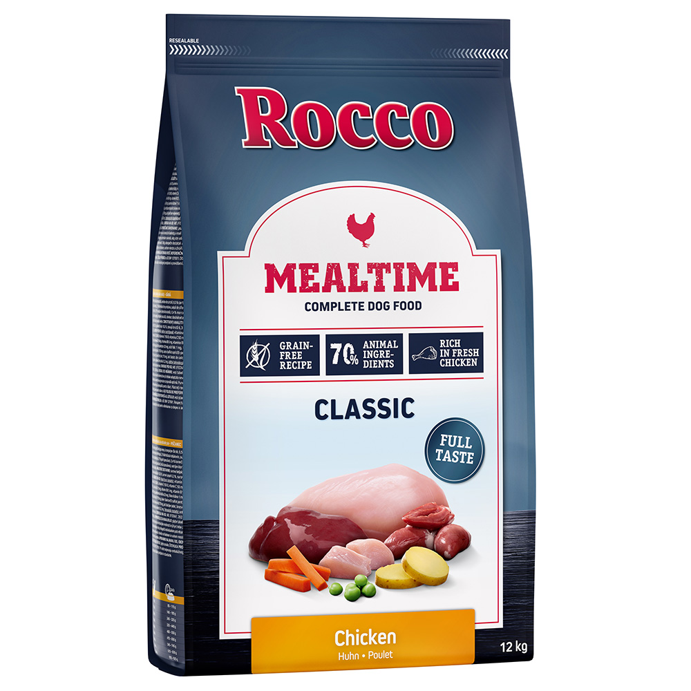 Rocco Mealtime Trockenfutter 12 kg zum Sonderpreis! Huhn von Rocco