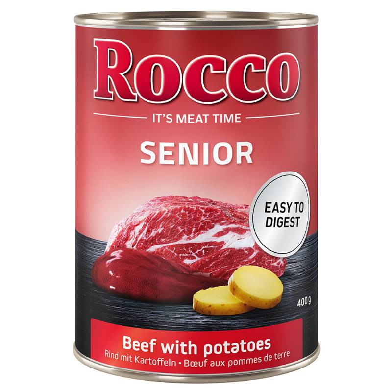 Rocco Senior 6 x 400 g - Rind mit Kartoffeln von Rocco