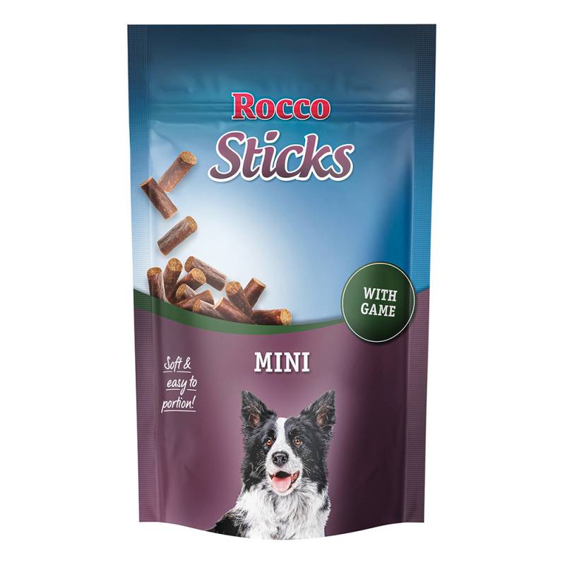 Rocco Sticks Mini 100 g / Sparpaket % mit Wild 3 x 100 g von Rocco