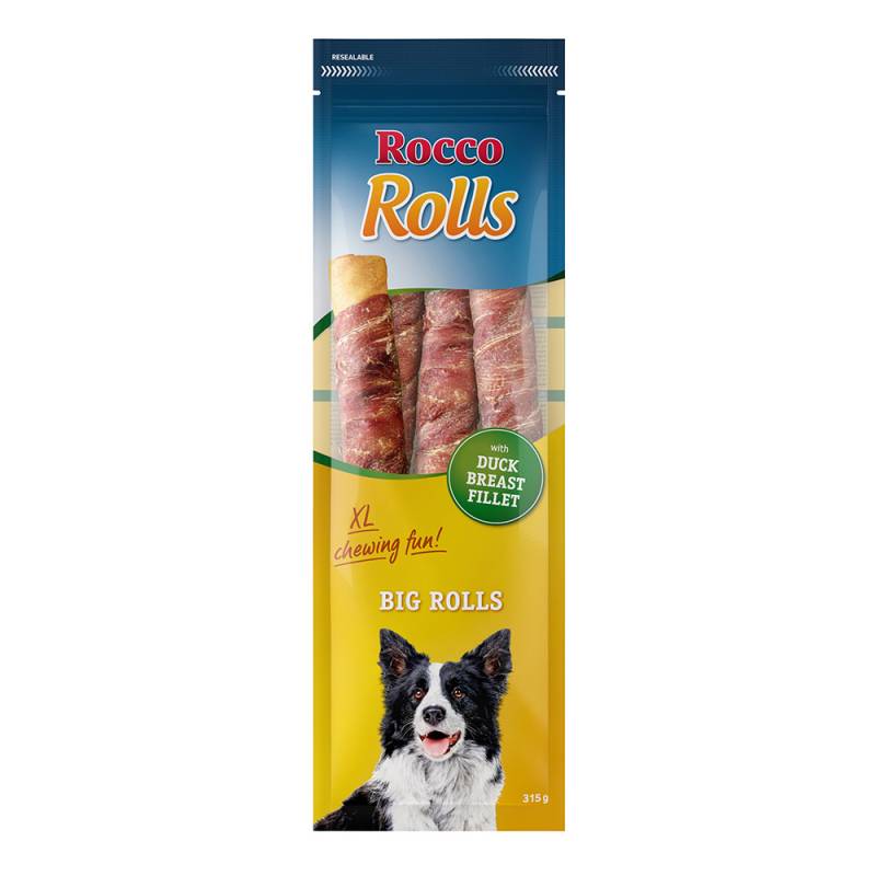 Rocco XL-Kaurollen Big Rolls 315 g - mit Entenbrustfilet von Rocco