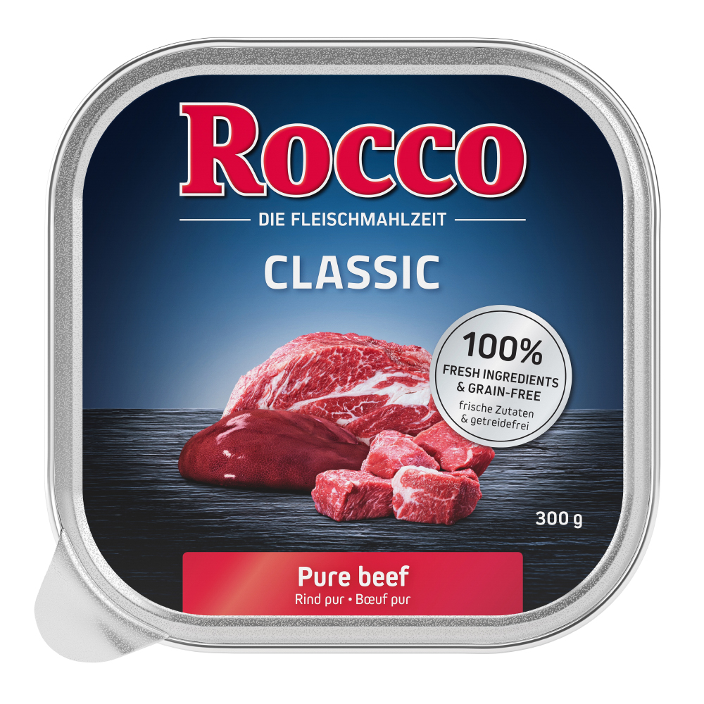 Sparpaket Rocco Classic Schale 27 x 300 g - Rind pur von Rocco