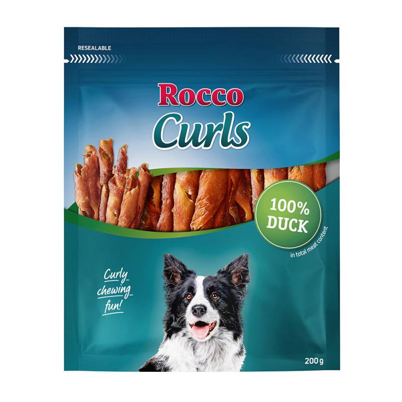 Sparpaket Rocco Curls  - Ente 12 x 200g von Rocco