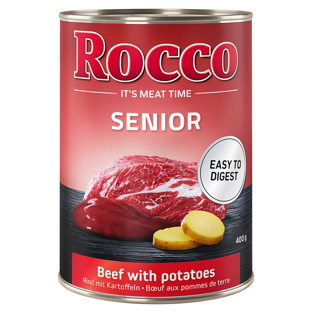 Top-Angebot Rocco Senior 24 x 400 g - Rind mit Kartoffeln von Rocco