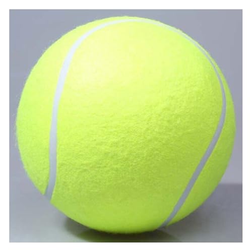 Rockreyoa 24 cm Großer Tennisball für Hunde Hundespielzeug Riesentennisball Haustier-Kauspielzeug Pet Tennis Ball Hundeball Aufblasbare für Haustier Training Outdoor Sport Geschenk von Rockreyoa