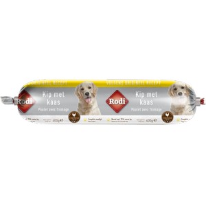 Rodi Wurst Huhn/Käse für den Hund 18 x 400 g von Rodi