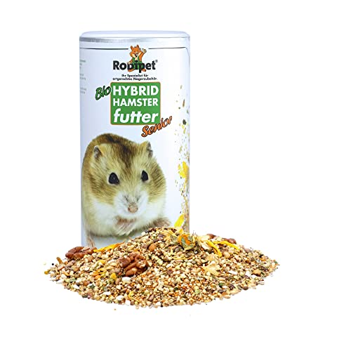 Rodipet Bio Hybrid Hamsterfutter Senior 500 g, inkl. Portionslöffel von Rodipet