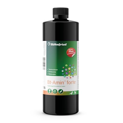 Röhnfried – Bt-Amin Forte 1000 ml | Aminosäuren, Elektrolyte und B-Vitamine (hochdosiert) für Brieftauben & Rassetauben von Röhnfried