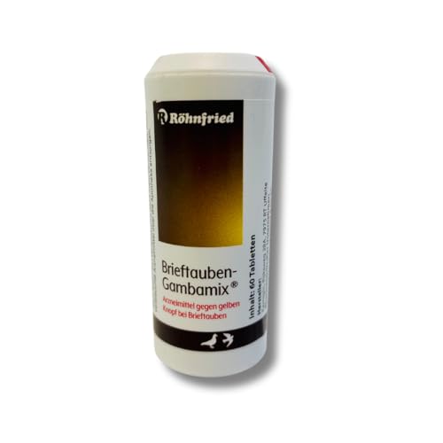 Röhnfried Brieftauben Gambamix 10mg Carnidazol, 60 Tabletten von Röhnfried