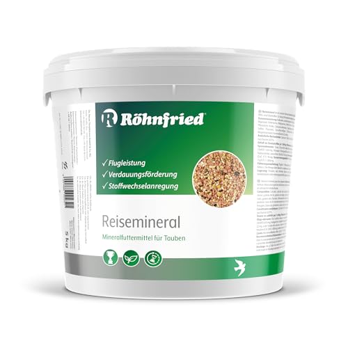 Röhnfried Reisemineral - Naturprodukt mit Kräutern für Brieftauben (5 Kg) von Röhnfried