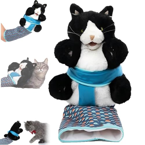 Roeiiow Cats Puppet Wrestler,Cat Wrestling Toy Puppet, Interactive Hand Puppet with Tough Padding for Safe Play, Boredom Durable Plush Stuffed Animal Toy for Cats von Roeiiow