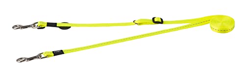 Control Multi-Leash Small - Dayglo Yellow von Rogz