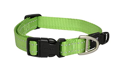 ROGZ HB11-L Utility Halsband/Snake, M, grün von Rogz