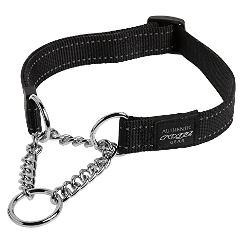 ROGZ HC05-A Utility Stop- Halsband/Lumberjack, XL, schwarz von Rogz