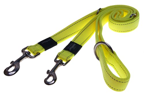 ROGZ HLM06-H Utility Leine/Fanbelt, L, gelb von Rogz