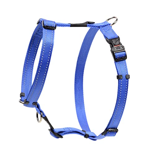 ROGZ SJ06-B Utility Hundegeschirr/Fanbelt, L, blau von Rogz