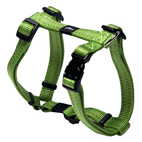 ROGZ SJ11-L Utility Hundegeschirr/Snake, M, grün von Rogz