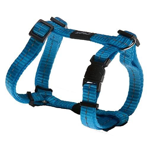 ROGZ SJ14-F Utility Hundegschirr/Nitelife, S, hellblau von Rogz