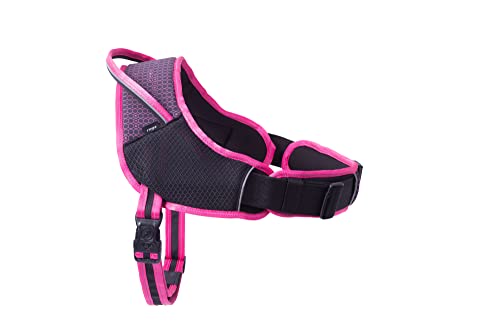 Rogz AirTech Hundegeschirr, Größe XL, Sunset Pink von Rogz