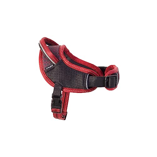 Rogz Airtech Sport Hundegeschirr, Rock Red, Größe S von Rogz