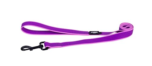 Rogz Amphibian Classic Hundeleine, Violett, Größe XL von Rogz