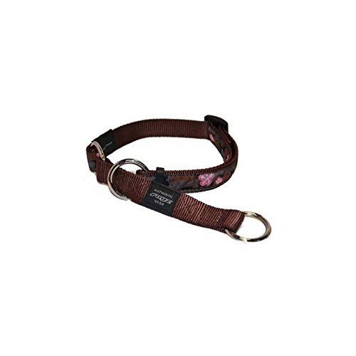 Rogz Armed Response Chocker Cat Collar 25mm Ice Cream-Chocolate von Rogz