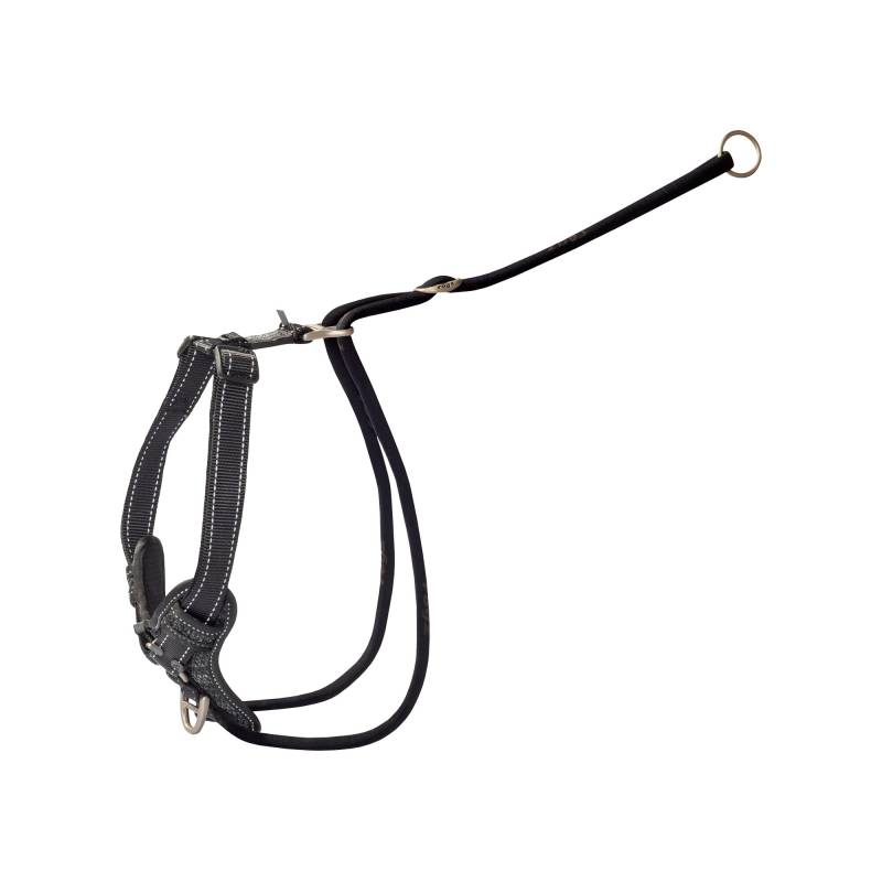 Rogz Beltz Utility Stop Pull Hundegeschirr – M – Schwarz von Rogz