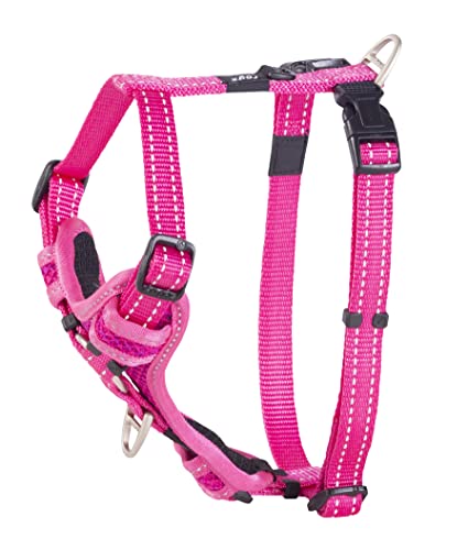 Rogz Control Harness Reflective Medium Pink von Rogz