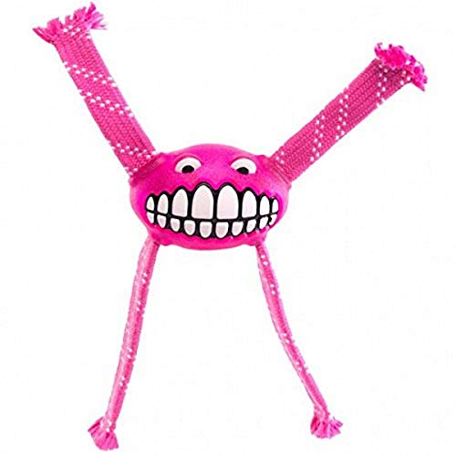 Rogz Flossy Grinz, Pink, 16,5 cm, klein von Rogz