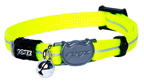 Rogz Halsband Safeloc Alleycat Dayglow XSmall von Rogz