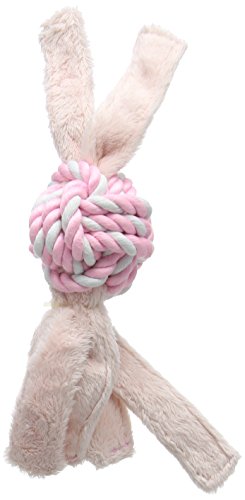 ROGZ KN203-X Pupz Cowboyz Knot Toy/Wurfspielzeug, M, rosa von Rogz