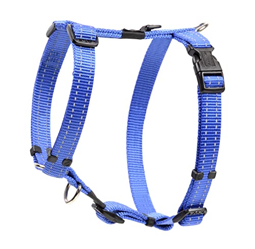 ROGZ SJ11-B Utility Hundegeschirr/Snake, M, blau von Rogz