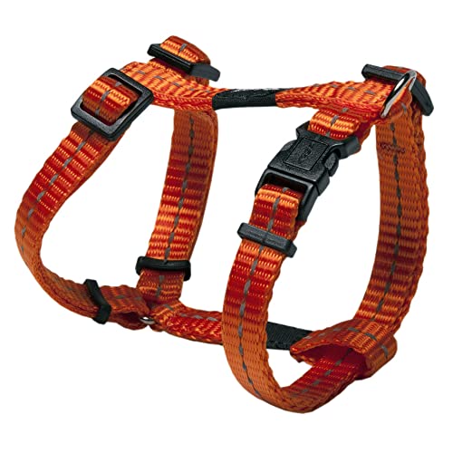 ROGZ SJ14-D Utility Hundegschirr/Nitelife, S, orange von Rogz