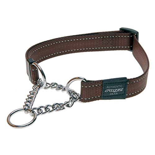 Rogz Utility Extra Large 1 Reflektierende Holzfällers, Gehorsam Half-Check Hundehalsband von Rogz