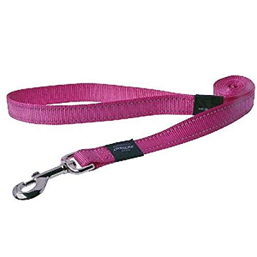 Rogz Utility Pink Fixierte Leine Fanbelt von Rogz