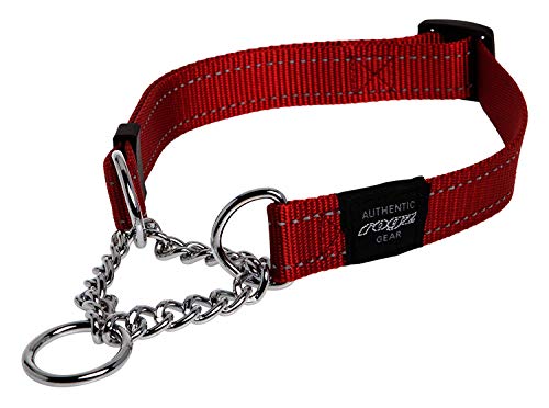 Rogz for dogs Lumberjack Choker voor Hond Rood 25 MMX43-73 cm von Rogz