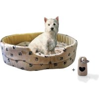 Rohrschneider ® Hundebett Silvio, mit Gratis-Kotbeutelset, S von Rohrschneider