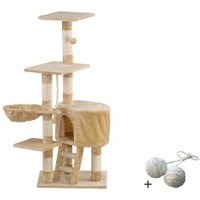 Rohrschneider ® Katzenbaum Felina , mit Gratis-Spielball, beige von Rohrschneider