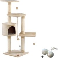 Rohrschneider ® Katzenbaum Katy, mit Gratis-Spielball, von Rohrschneider