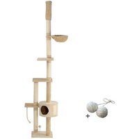 Rohrschneider ® Kletterbaum Lucy , mit Gratis-Spielball, beige von Rohrschneider